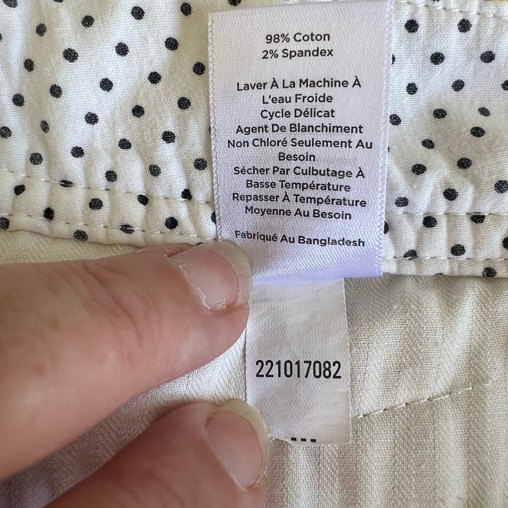 TALBOTS Perfect Shorts Lemon Blossom Sz 20W Bermuda Pockets Cotton Blend Stretch - Picture 13 of 15